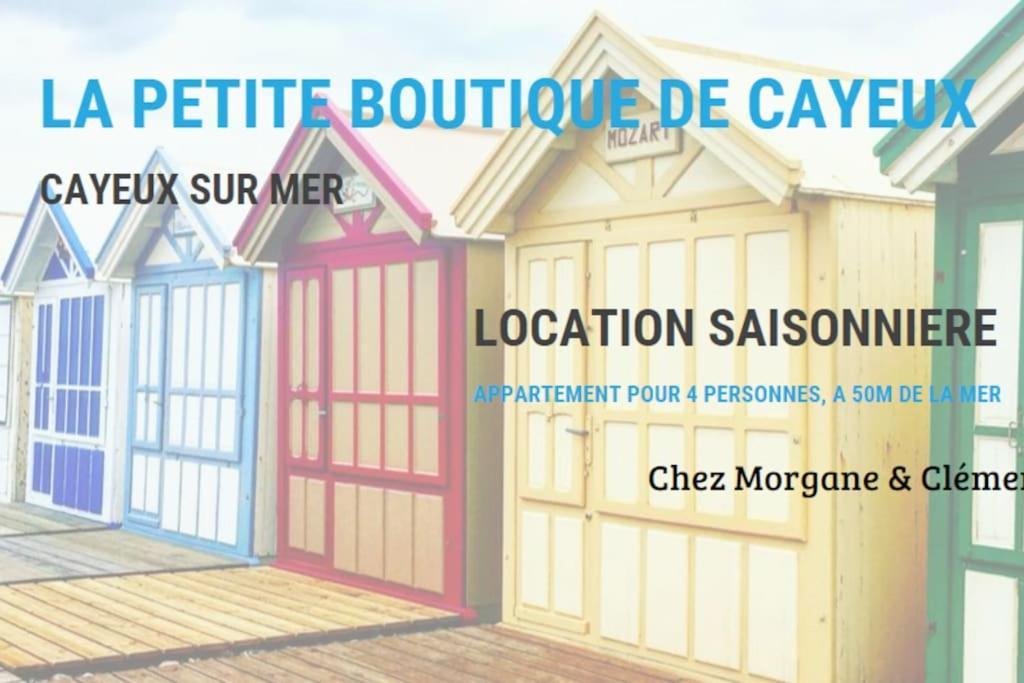 Apartmán La Petite Boutique Rouge Cayeux-sur-Mer Exteriér fotografie